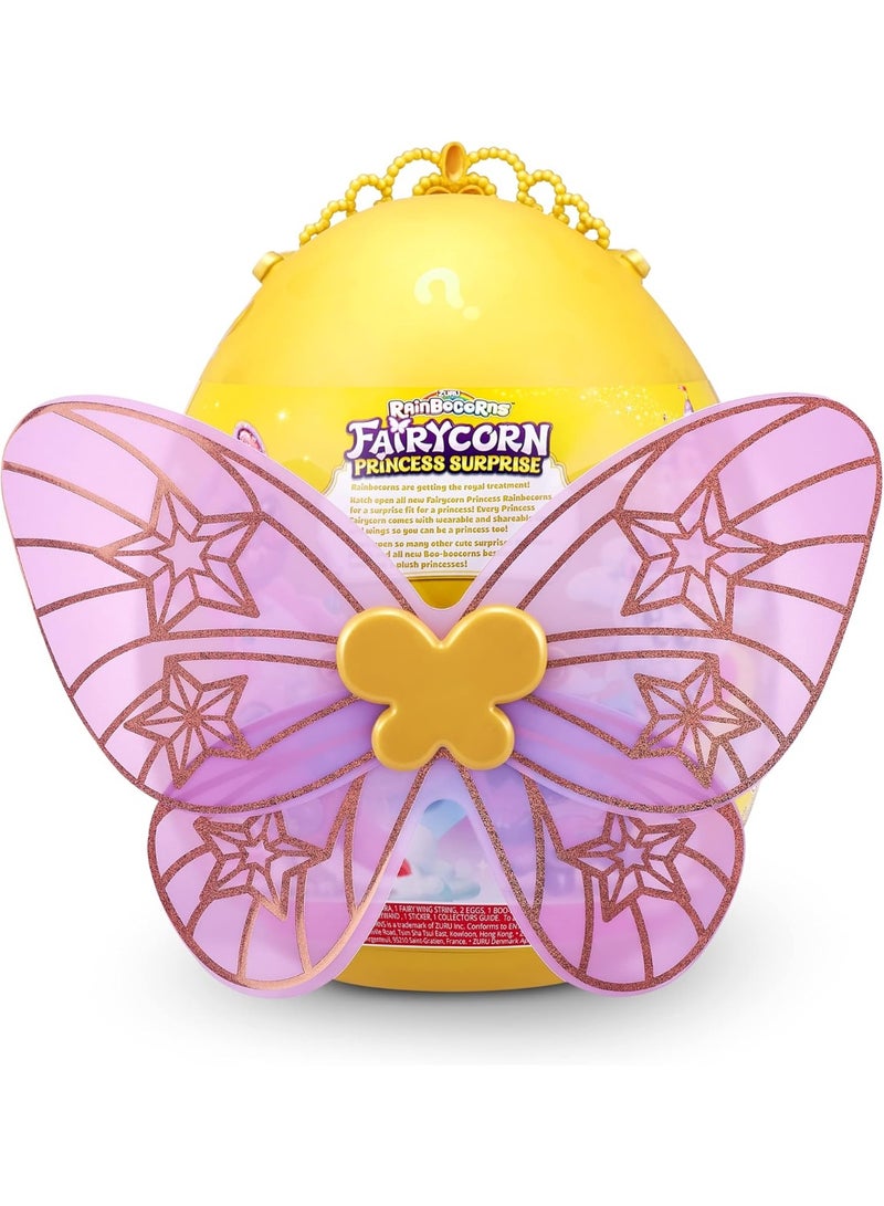 راينبوكورنز Rainbocorns Fairycorn Princess Series 6 Duchess the Bunny - Collectible Plush - Magical Fairy Princess Surprises, Cuddle Plush Stuffed Animal, Stickers (Bunny) - Purple Wing - Image 5